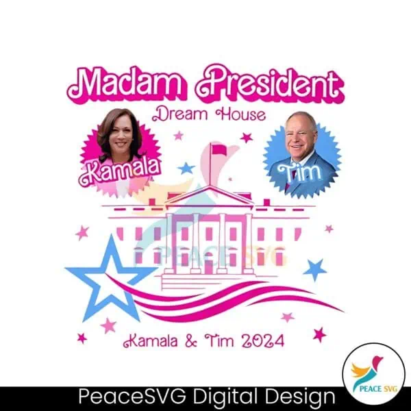 madam-president-dream-house-kamala-and-tim-png