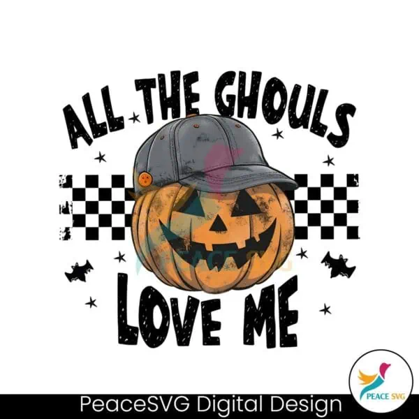 checkered-all-the-ghouls-love-me-png