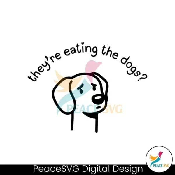 they-are-eating-the-dogs-funny-trump-harris-debate-svg