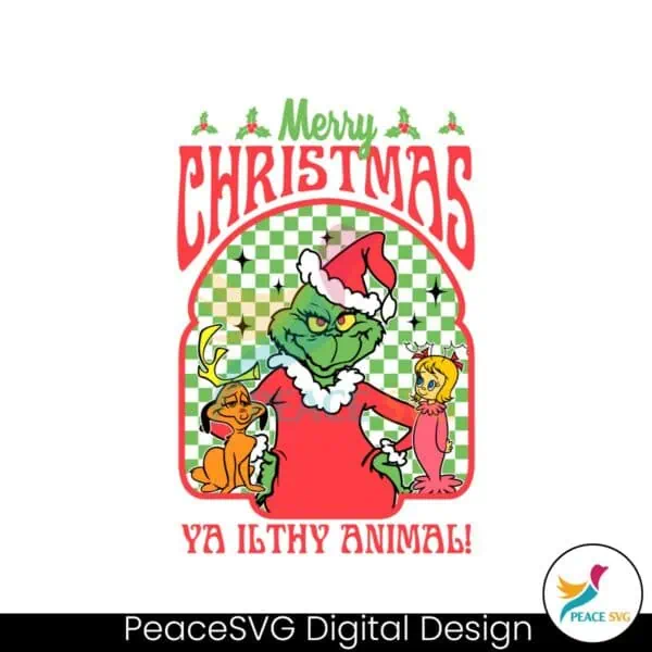 retro-merry-chrsitmas-ya-ilthy-animal-grinchmas-svg