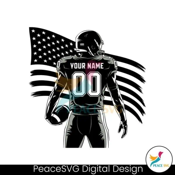 personalized-football-player-svg