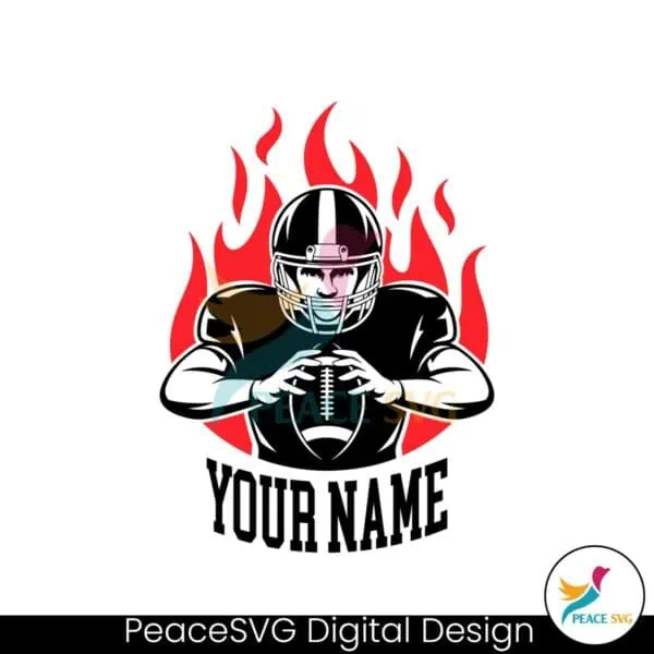 custom-football-player-football-season-svg