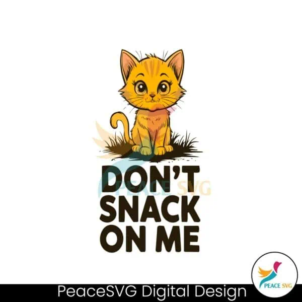 dont-snack-on-me-cute-golden-cat-funny-meme-svg