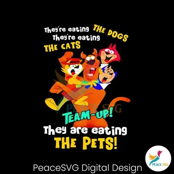 scooby-doo-team-up-they-are-eating-the-dogs-the-cats-the-pets-png