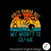 retro-vintage-dirty-hands-but-my-money-is-clean-funny-svg