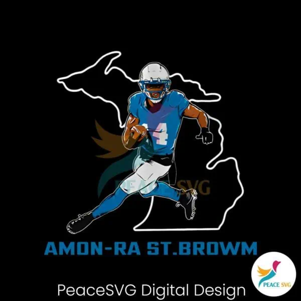 detroit-lions-football-amon-ra-st-brown-state-star-player-png