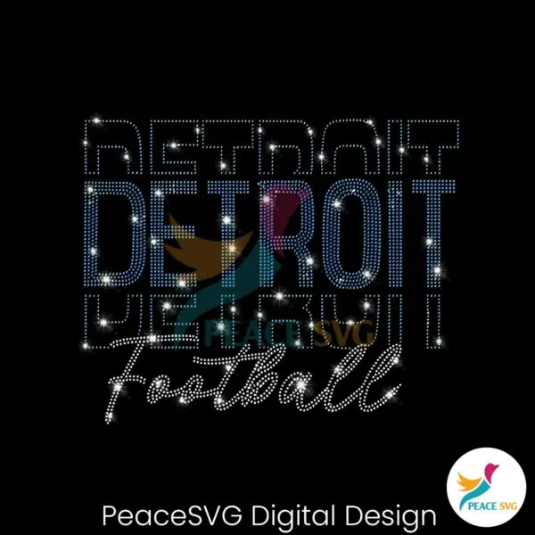 detroit-football-rhinestone-sparkling-gameday-png