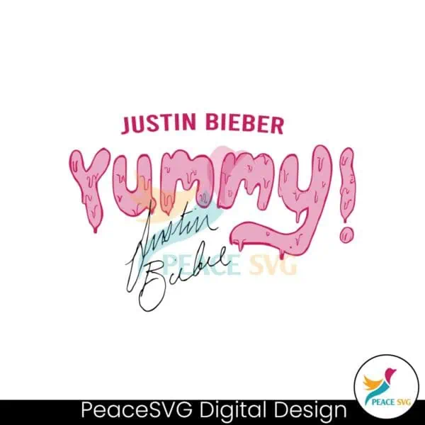 justin-bieber-yummy-signature-svg