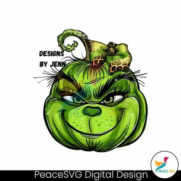 grinch-face-pumpkin-leopard-png-sublimation