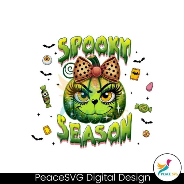 spooky-season-glitter-coquette-pumpkin-grinch-png