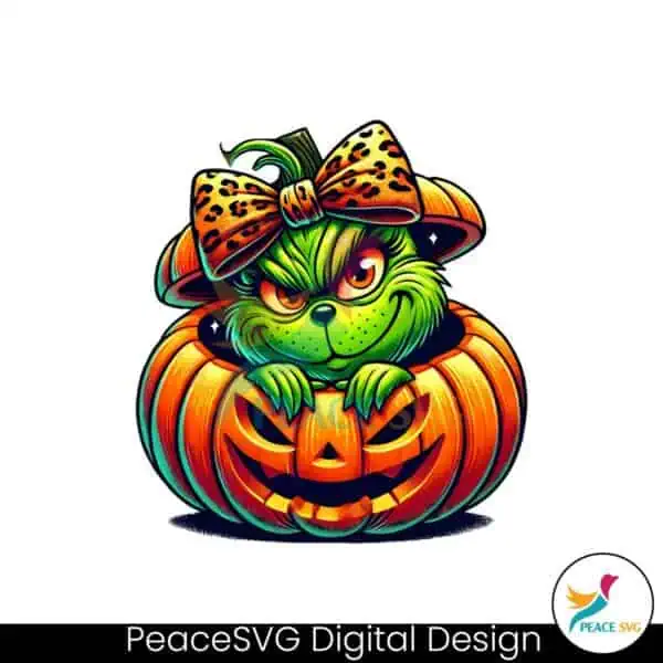 grinch-pumpkin-leopard-coquette-png