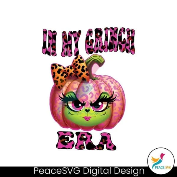 in-my-grinch-era-pink-leopard-pumkin-grinch-face-png