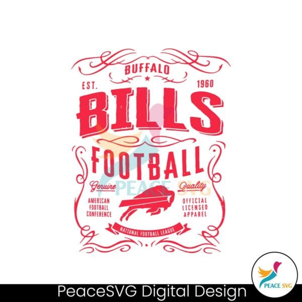 retro-vintage-nfl-buffalo-bills-football-logo-est-1960-svg