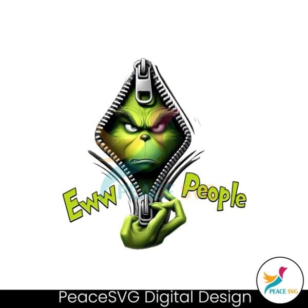 retro-funny-grinchmas-eww-people-zipper-png