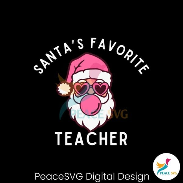 santas-favorite-teacher-christmas-pink-santa-claus-svg