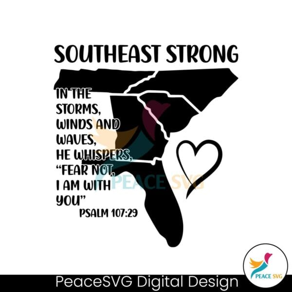 southeast-strong-pray-for-north-carolina-east-tennessee-south-carolina-georgia-and-florida-svg