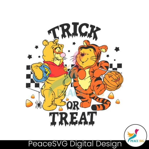 retro-halloween-trick-or-treat-winnie-the-pooh-and-tigger-svg