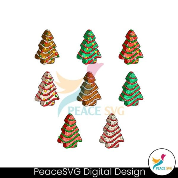 colorful-christmas-tree-cake-svg-bundle-festive-holiday-designs-cute-retro-christmas-illustrations