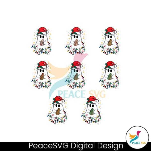 cute-christmas-ghost-tree-cake-svg-bundle-merry-christmas-svg-festive-holiday-svg-download