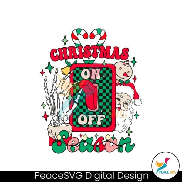 retro-christmas-season-on-off-skeleton-hand-santa-claus-svg