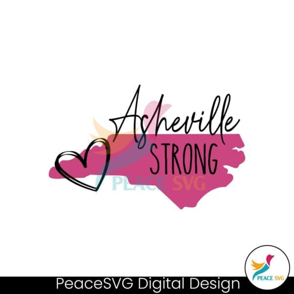 asheville-strong-hurricane-helene-disaster-relief-svg