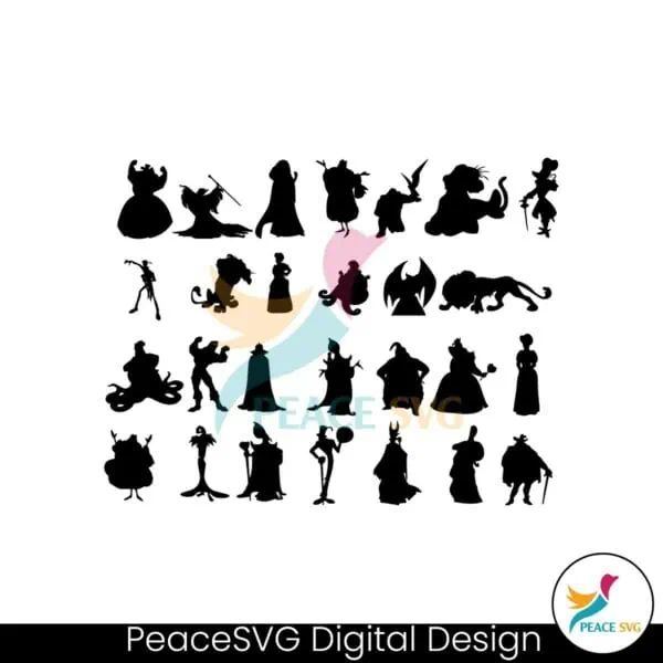 silhouette-disney-villain-svg-bundle