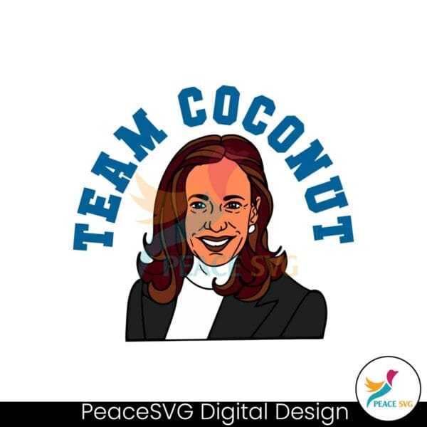 team-coconut-kamala-harris-elector-2024-svg