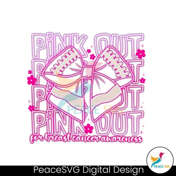 neon-football-pink-out-breast-cancer-awareness-png