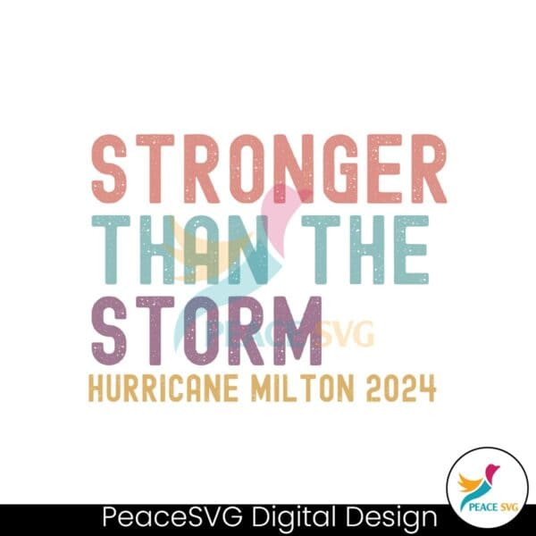 vintage-stronger-than-the-storm-hurricane-milton-2024