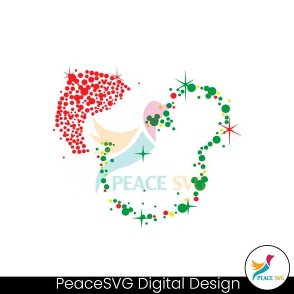 disney-christmas-mickey-head-santa-hat-outline-svg