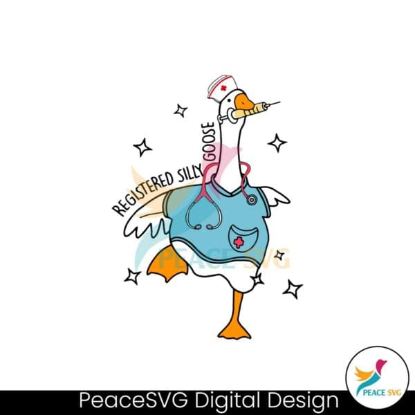 funny-silly-goose-registered-nurse-svg