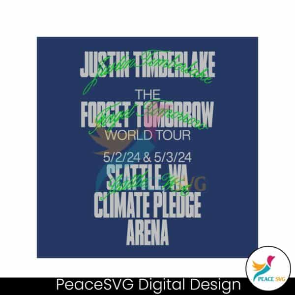 justin-timberlake-seattle-tour-event-the-forget-tomorrow-world-tour-2024-svg