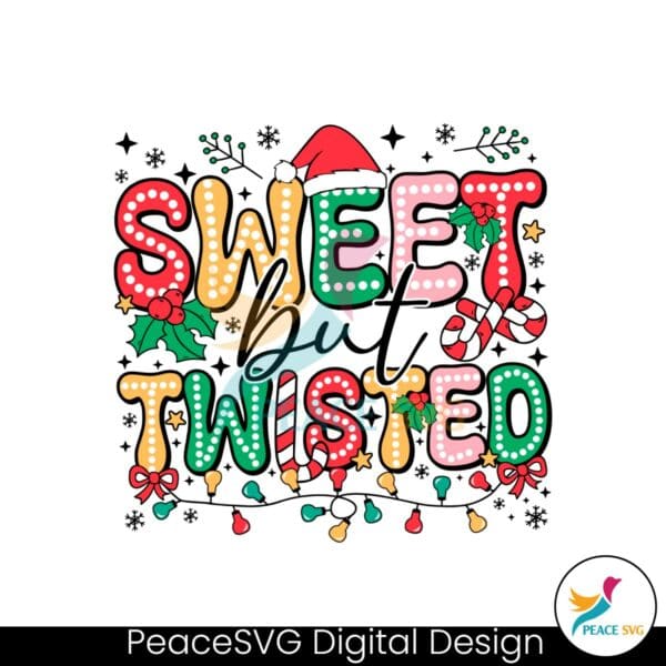 retro-groovy-sweet-but-twisted-santa-hat-doodle-dots-svg