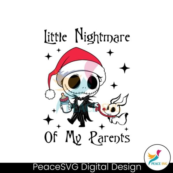 little-nightmare-of-my-parents-jack-skellington-santa-hat-png