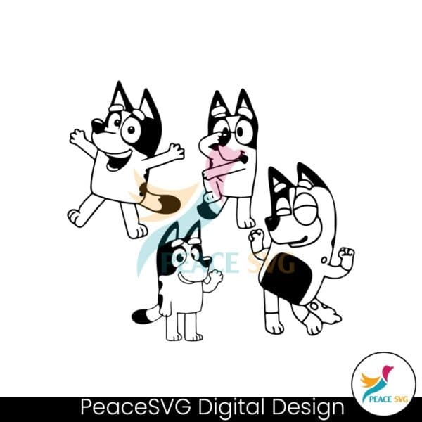 bluey-black-and-white-cartoon-dog-svg-bundle