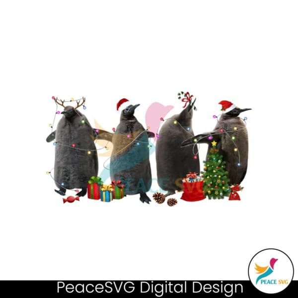 pesto-santa-hat-the-penguin-christmas-light-funny-memes-svg