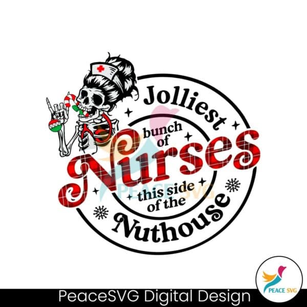 retro-christmas-skeleton-nurse-jolliest-nuthouse-png