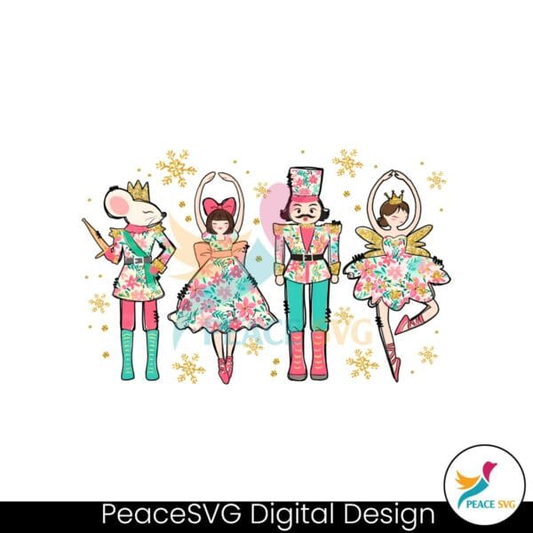 glitter-floral-coquette-nutcracker-sugar-plum-fairy-png