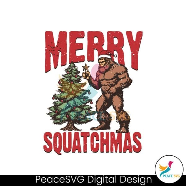 retro-western-merry-squatchmas-funny-bigfoot-santa-hat-svg