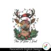 this-is-how-i-feel-reindeer-santa-hat-christmas-light-svg