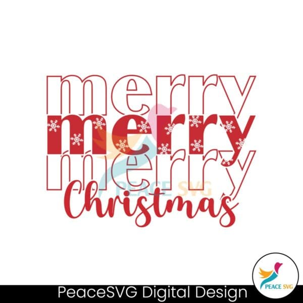 retro-vintage-merry-merry-merry-christmas-svg