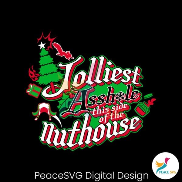 vintage-jolliest-asshole-this-side-of-the-nuthouse-svg