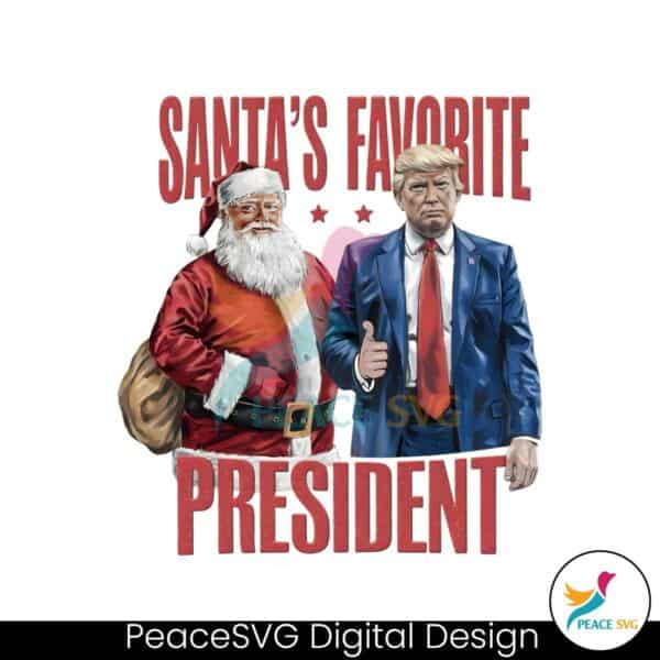 santas-favorite-president-christmas-trump-2024-png