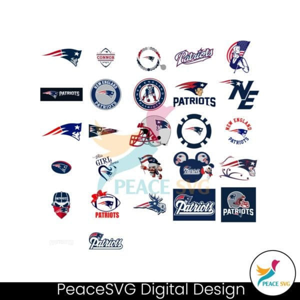 new-england-patriots-logo-svg-bundle-files