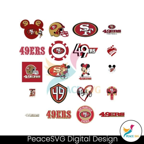 san-francisco-49ers-logo-svg-bundle-files