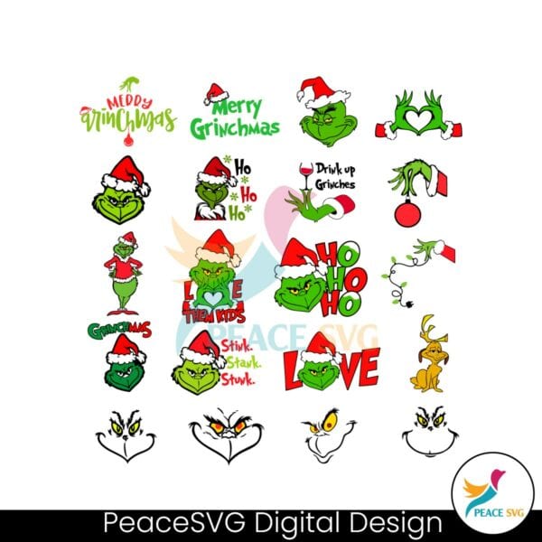 christmas-grinch-head-funny-grinchmas-svg-bundle