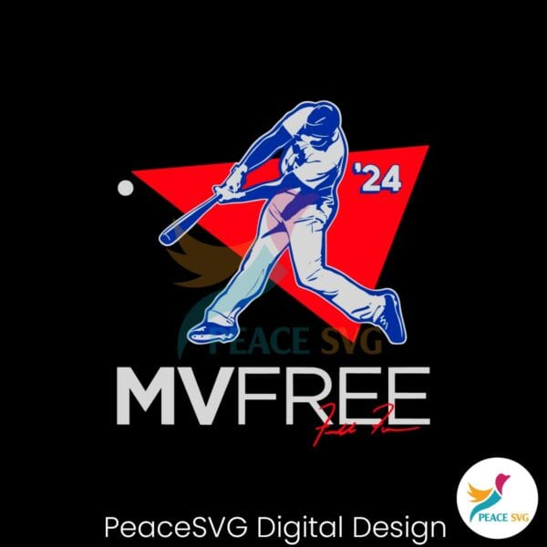 freddie-freeman-mvfree-los-angeles-baseball-svg