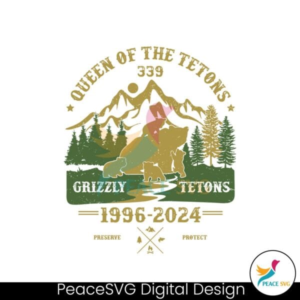 vintage-queen-of-the-tetons-399-grizzly-bear-svg