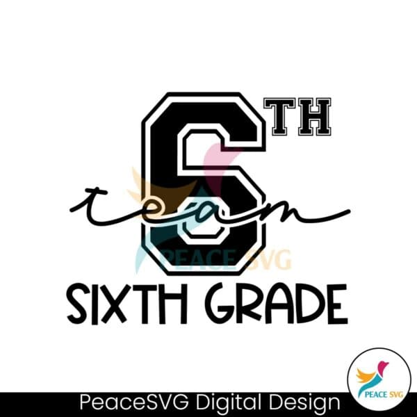 6th-team-sixth-grade-svg