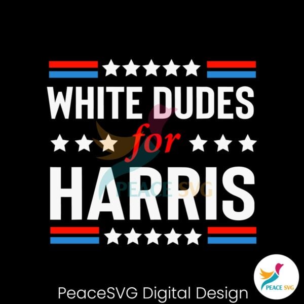 white-dudes-for-harris-electing-harris-walz-2024-svg